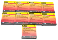 LOT OF 9 Scotch Linerless Rubber Splicing Tape (130C): 3/4 in. x 30 ft. (Black)