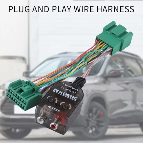 Radio Add AMP Amplifier Interface Adapter Harness For 2010-2017 Chevy GMC - Picture 5 of 17