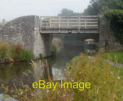 Photo 6x4 Pont goed dros y gamlas / A wooden canal bridge  c2013