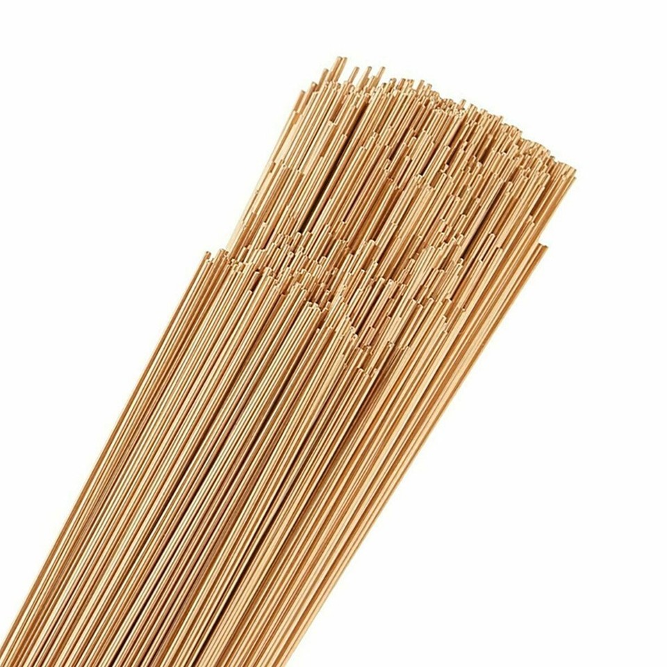 Efficient Brazing Solution 25PCS Brass Rods for Oxyacetylene Gas