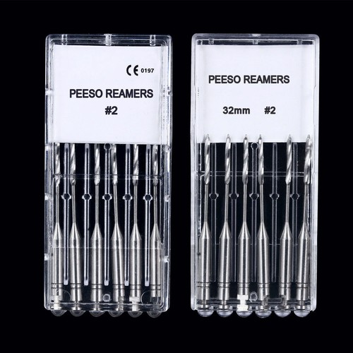 1 Pack 6 Pcs Dental SST Endodontic Root Canal Peeso Reamers/GATES DRILLS 28/32mm - Picture 16 of 31