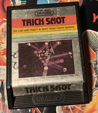 Trick Shot Atari 2600 VCS  Imagic Picture Label Game Tested & Working