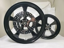 18 X 3.50 16 X 3.00 Harley Davidson Street Glide Gloss Black Rock Star Wheels 18 X 3.50 16 X 3.00 Harley Davidson Street Glide Gloss Black Rock Star Wheels