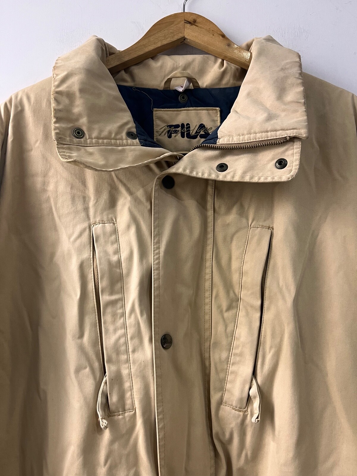 fila giubbino trapuntato