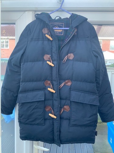 40 JACKET BLUE DUFFLE S PIT 2 PIT 