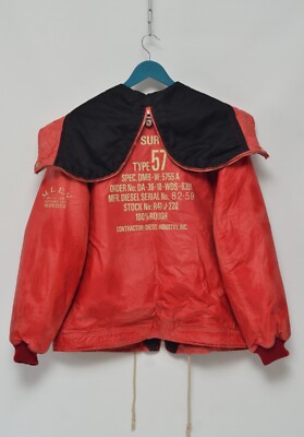 トップス 00s diesel reversible fur vest jacket DIESEL Vintage VERY RARE Men's Red Vest Survival Full Zip