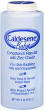 CALDESENE BABY POWDER CORNSTARCH 5OZ  zinc oxide/corn starch TOPICAL POWDER