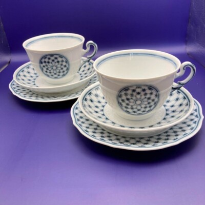 Richard Ginori Museo Classico Cup Saucer Plate 16cm Trio Pair Set #2