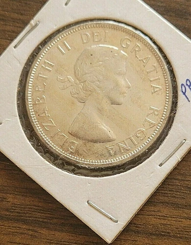 1962 Canada Silver Dollar $1 Proof Like Coin Elizabeth the Second II