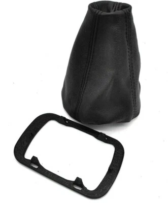 ghiera cornice con cuffia cambio per Fiat Panda 141 4x4 in vera pelle