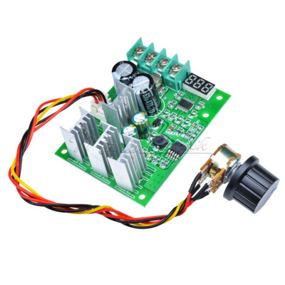 PWM 30A Motor Speed Controller Board Dimmer Current Regulator+ Display DC6-60V