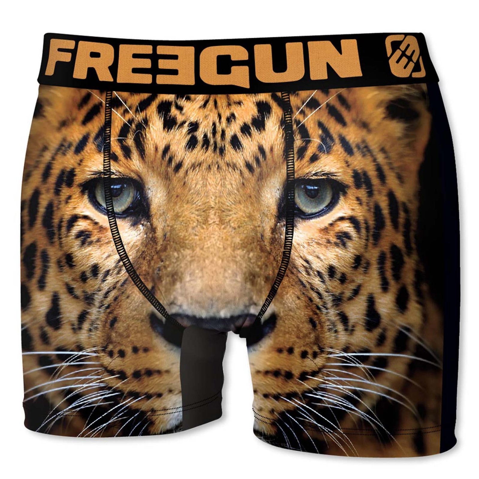 Freegun Herren 8 MEGA-Motive  "Wild-Animals"-Edition" Boxershorts/Retroshorts