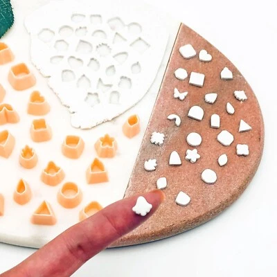 KALY AND KLAY Mini 10mm Clay Cutters • Choose Your Set • Mix and Match Cutter Bundle Small