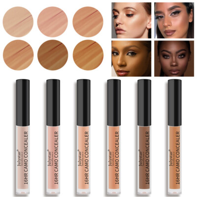 Liquid Foundation Concealer Make-Up Mit Vollständiger Deckung Matt-Bronzer ︴