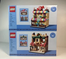 LEGO 40692 & 40696 Candy Store & Bakery - GWP - Limited Edition - New - MINT