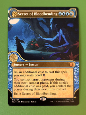 MTG: Avatar the Last Airbender (TLA) 0337 - Secret of Bloodbending - Showcase