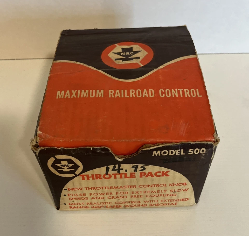 MRC #500 Throttle Pack DC Power Pack Transformer w/ Pulse Power - Image 3 of 3