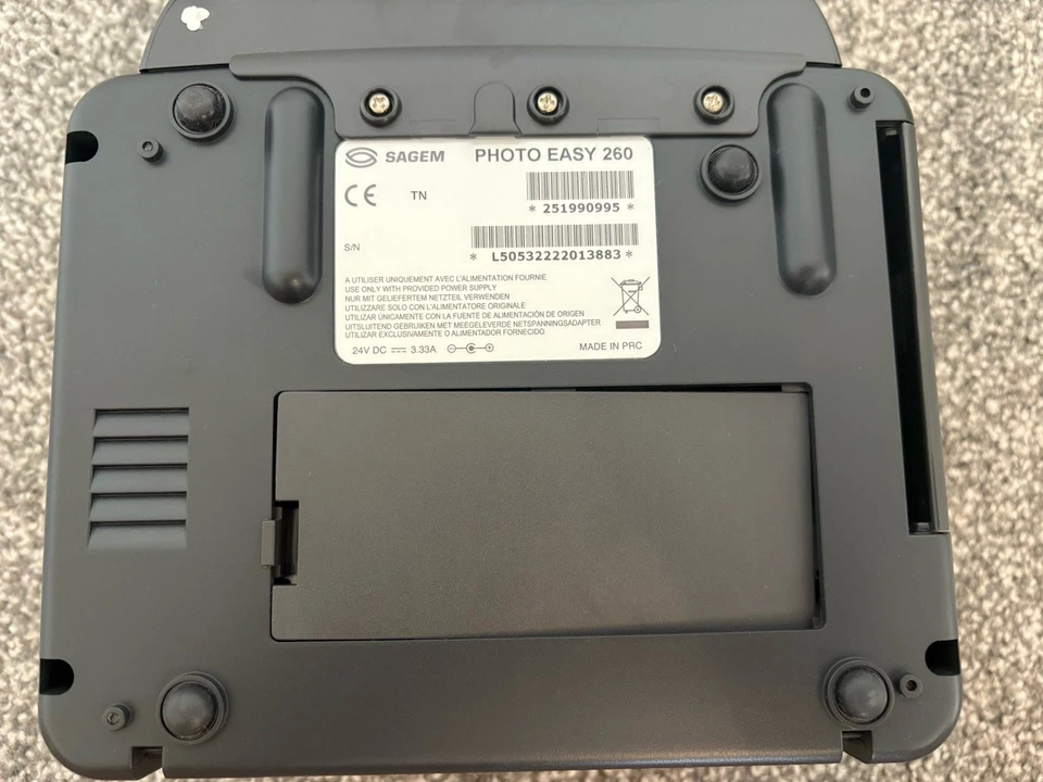 Sagem Photo Easy 260 Portable Print your own Photos - with Box And Cables - Image 4 of 4