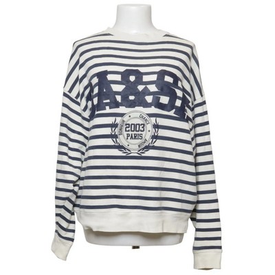 Ba&sh, Sweatshirt, Größe: XS, Blau/Weiß, Baumwolle/Elasthan, Streifen #TF8