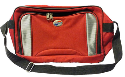 NEW American Tourister Travel Luggage Shoulder Overnight Bag Red Black AB