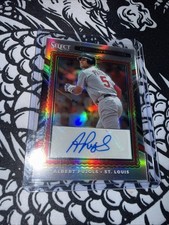 2025 Panini Select Albert Pujols Legendary Signatures Prizm Auto #LS-AP