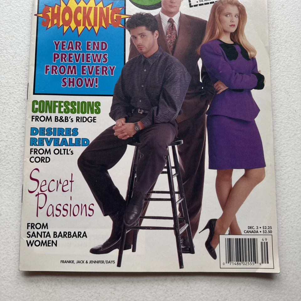 Daytime TV Soap Opera Update December 3, 1990 Volume 3 No. 24 Vintage - Image 3 of 4