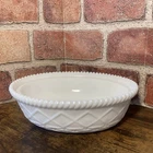 Vintage Westmoreland Milk Glass Hen on Nest.  7 3/4” X 5 3/4” Bottom Only HON