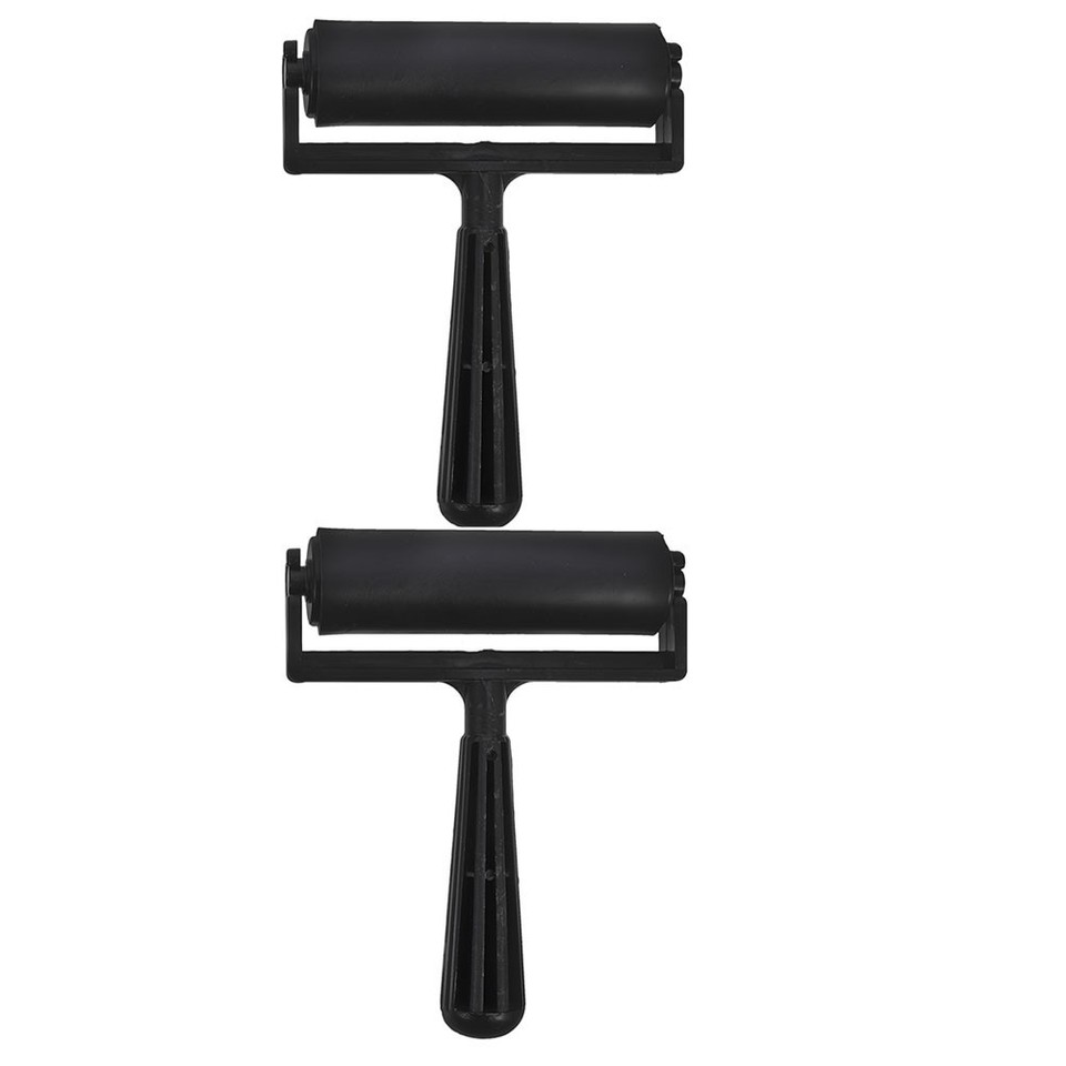2 Pcs Small Craft Roller Ink Rollers for Printing Crystal Painting ...
