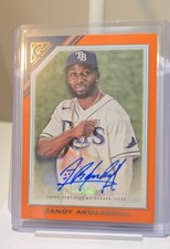 2022 Topps Gallery - Veterans Autographs Randy Arozarena #VA-RA Orange /25 (AU)