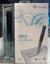 Livescribe 4GB Sky Wi-Fi Smartpen w Notebooks