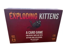 New EXPLODING KITTENS Card Game Box Not Sealed