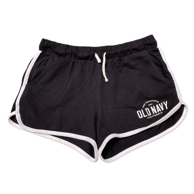 Old Navy Sprinter Laufshorts Damen XL schwarz Gummibund sportliche Passform
