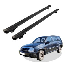 Dachtr&auml;ger passend f&uuml;r SUZUKI GRAND VITARA ab Baujahr 2000-2006 V1 in schwarz