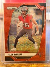 2024 Panini Prizm-Jalen McMillan #338 Red No Huddle Prizm #'d /75 RC Color Match