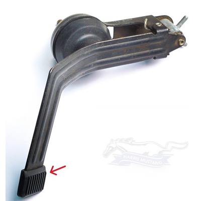 #ad 1967 1968 67 68 Mustang Cougar Windshield Washer Pump Pedal Pad C7ZZ 17664 P $9.50