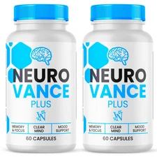 Neurovance Capsules, Neuro Vance Brain Function and Memory Support 120ct 2 Pack