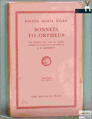 Sonette an Orpheus-Rilke; 1949; gebunden in Schutzumschlag (Gedicht)