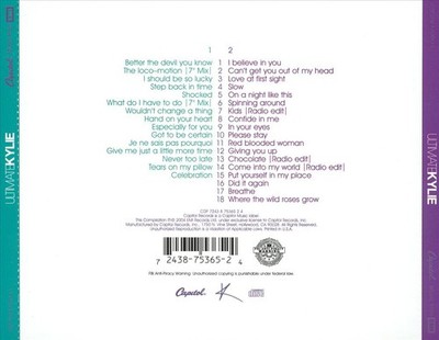 KYLIE MINOGUE - ULTIMATE KYLIE NEW CD