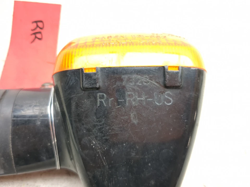 Luz indicadora intermitente intermitente señal de giro trasera derecha Honda Super Hawk VTR1000F 97-05 Foto 3 de 4
