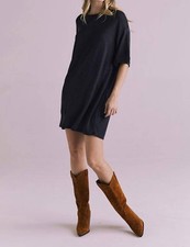 Chaser Soft Textile T Shirt Dress Size One Size