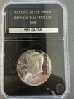 2005-S Silver Proof Kennedy Half Dollar 50¢-Gem Cameo Proof #4081