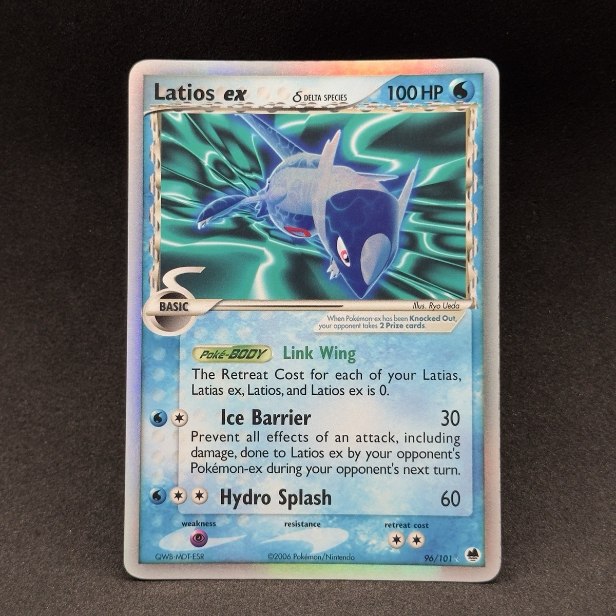 Latios&Latias EX 英語版2枚セット Latios ex 96/101 Holo Delta Species Dragon Frontiers Set QWB-MDT