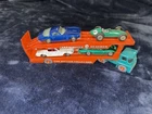 Vintage Lesney Matchbox M-8 Car Transporter Lot Farnborough Measham & 4 Cars