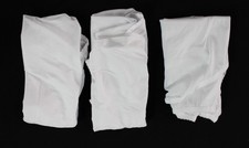 Bali Women's Skimp Skamp No-Show Smooth Silky Brief 3-Pack EH6 White Size 3XL