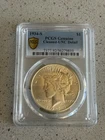 1934-S $1 Peace Silver Dollar PCGS UNC Details Cleaned