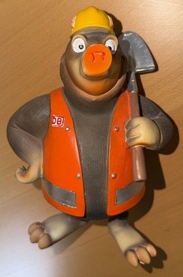 Max Maulwurf Figur - Deutsche Bahn DB Projektbau