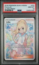 Pokemon Lillie Ultra Prism Full Art #151 PSA 10 Gem Mint on eBay