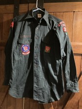 ca1952 Boy Scout Explorers uniform shirt, Sanforized, life rank patch, others