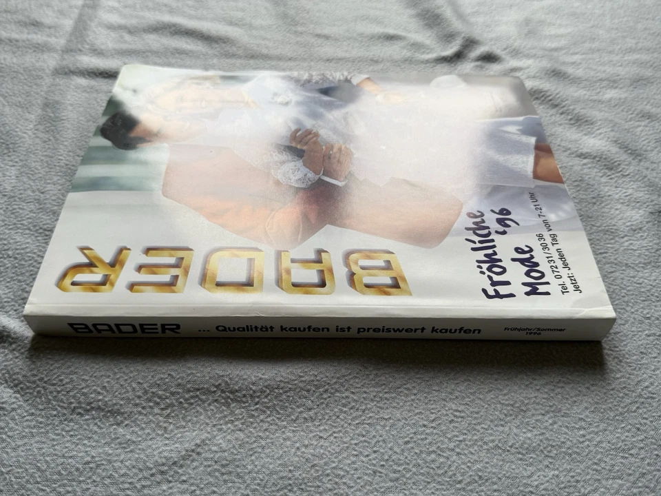 BADER Frühjahr Sommer 1996 - vintage Versandhauskatalog Katalog Mode - Bild 2 von 3