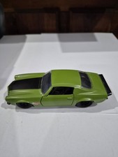 JADA 99521 Fast & Furious 1973 Chevrolet Camaro Verde 1/32 Diecast NUOVO